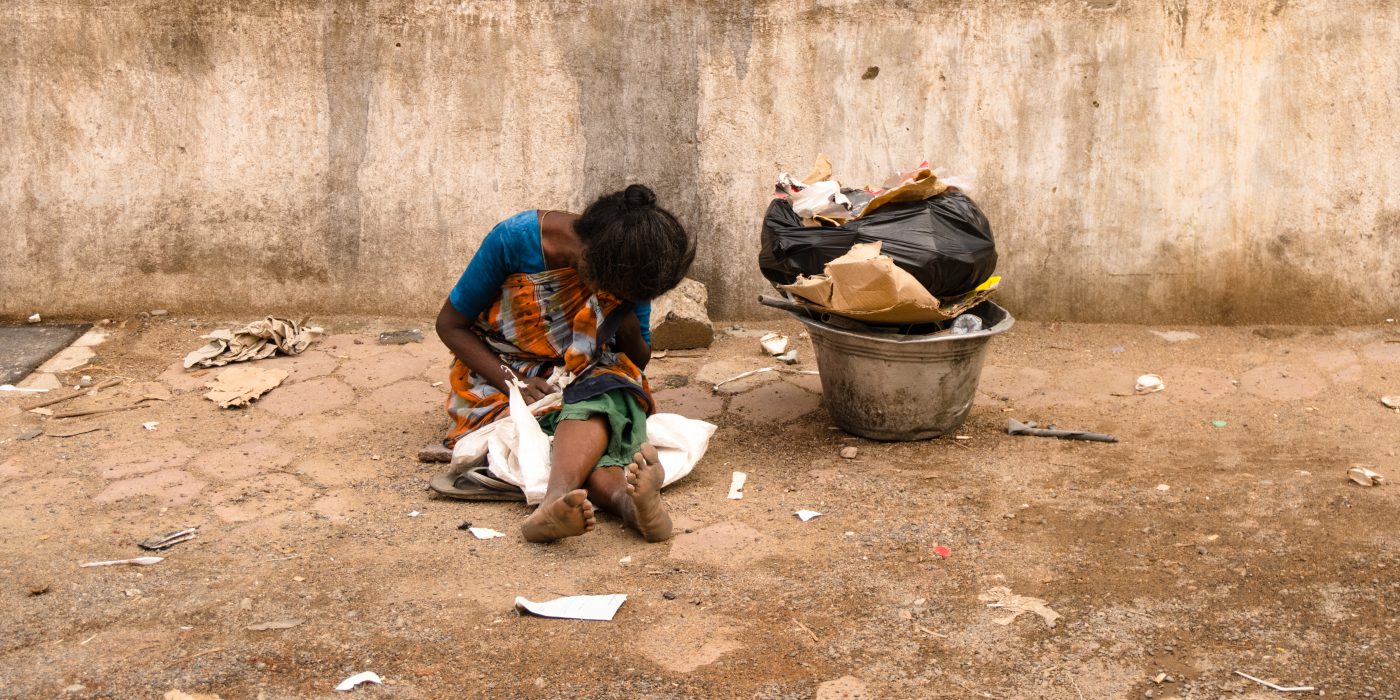 Effect of poverty in the spread of COVID-19